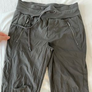 Athleta Joggers, size 2, dark green